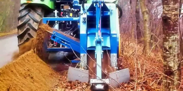 GM 160 AF – Eine Grabenfräse für Unimog