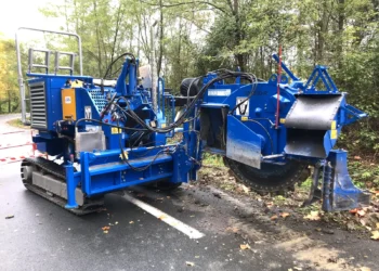 GM 600 R – Fräsrad für den Kabelbau